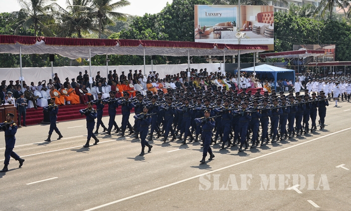 Sri Lanka Air Force Joins in the 68th Independence Day Celebrations