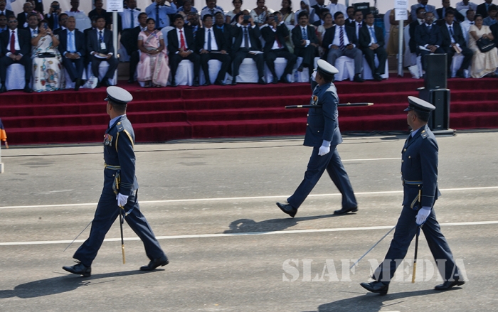 Sri Lanka Air Force Joins in the 68th Independence Day Celebrations