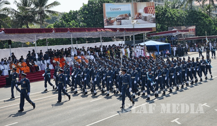 Sri Lanka Air Force Joins in the 68th Independence Day Celebrations