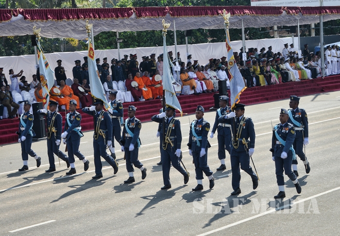 Sri Lanka Air Force Joins in the 68th Independence Day Celebrations
