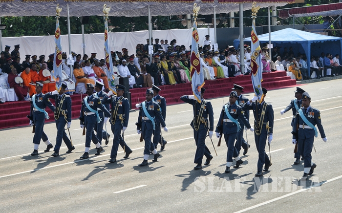 Sri Lanka Air Force Joins in the 68th Independence Day Celebrations