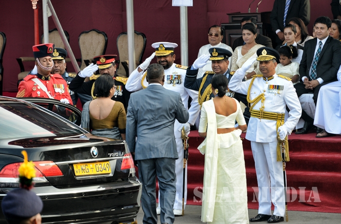 Sri Lanka Air Force Joins in the 68th Independence Day Celebrations
