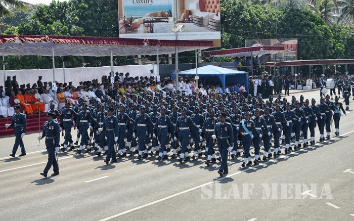 Sri Lanka Air Force Joins in the 68th Independence Day Celebrations