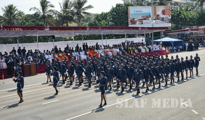 Sri Lanka Air Force Joins in the 68th Independence Day Celebrations