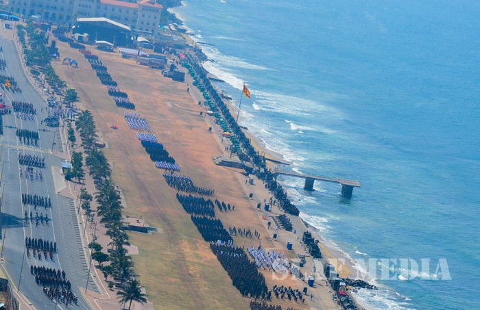 Sri Lanka Air Force Joins in the 68th Independence Day Celebrations