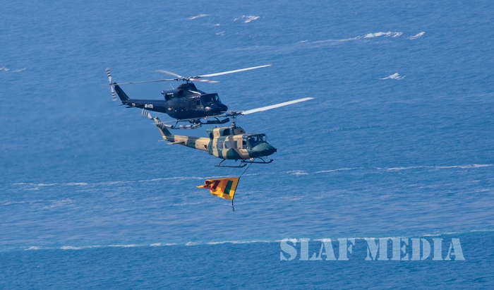 Sri Lanka Air Force Joins in the 68th Independence Day Celebrations