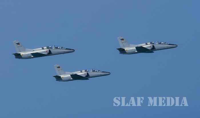 Sri Lanka Air Force Joins in the 68th Independence Day Celebrations