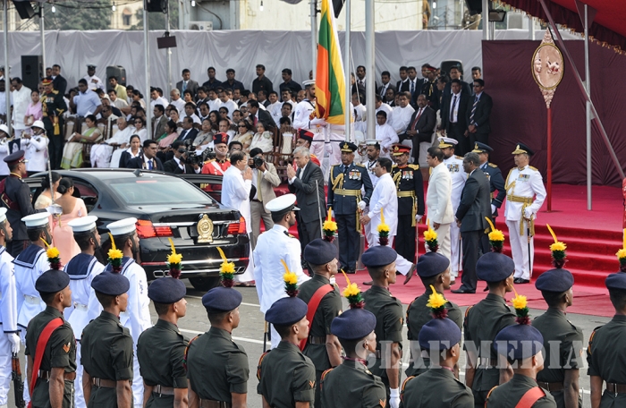 Sri Lanka Air Force Joins in the 68th Independence Day Celebrations