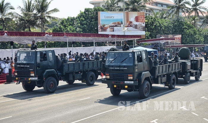 Sri Lanka Air Force Joins in the 68th Independence Day Celebrations