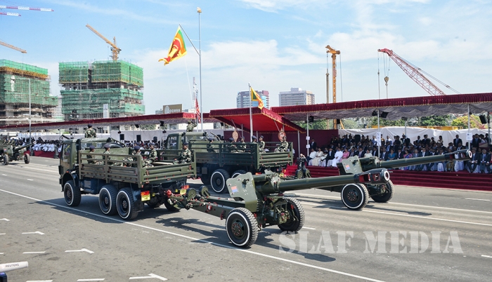 Sri Lanka Air Force Joins in the 68th Independence Day Celebrations