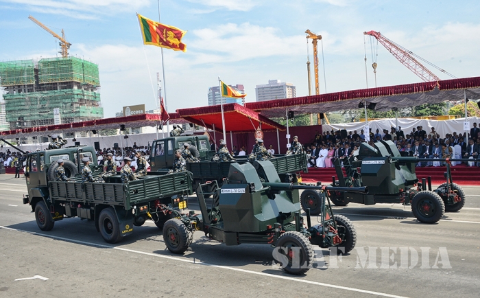 Sri Lanka Air Force Joins in the 68th Independence Day Celebrations