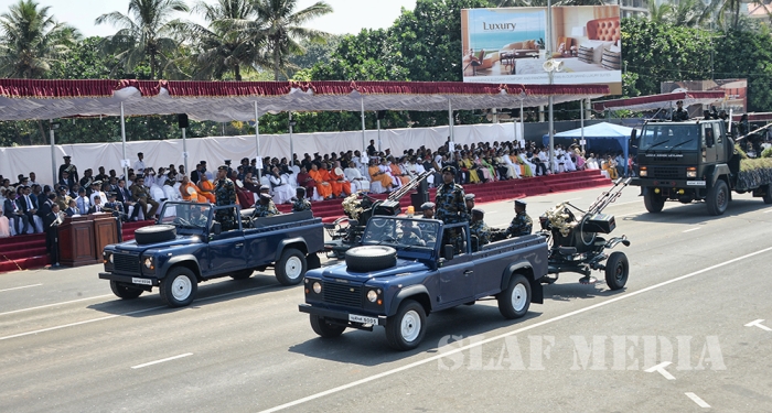 Sri Lanka Air Force Joins in the 68th Independence Day Celebrations