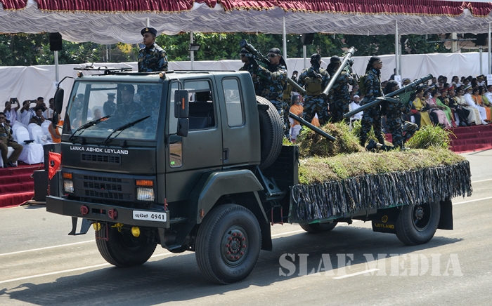 Sri Lanka Air Force Joins in the 68th Independence Day Celebrations