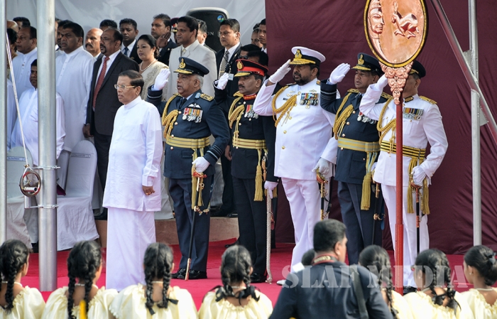 Sri Lanka Air Force Joins in the 68th Independence Day Celebrations