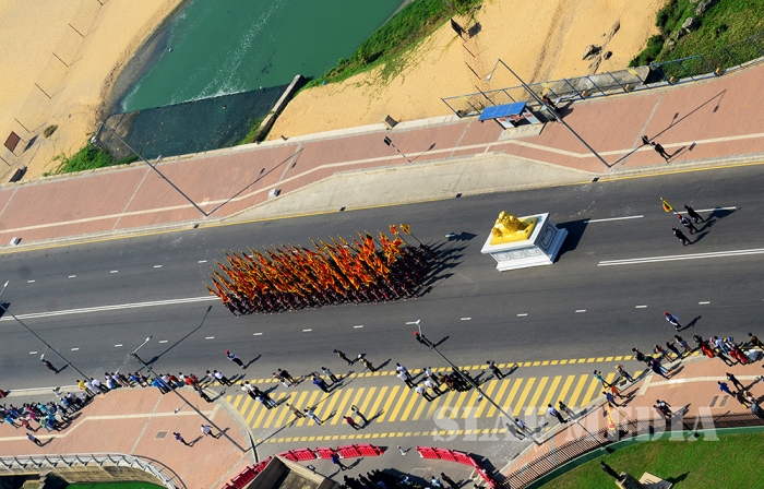Sri Lanka Air Force Joins in the 68th Independence Day Celebrations