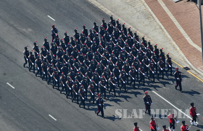Sri Lanka Air Force Joins in the 68th Independence Day Celebrations