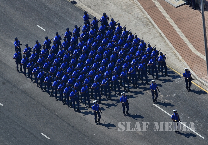 Sri Lanka Air Force Joins in the 68th Independence Day Celebrations