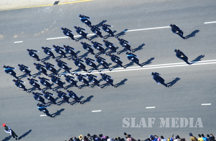 Sri Lanka Air Force Joins in the 68th Independence Day Celebrations