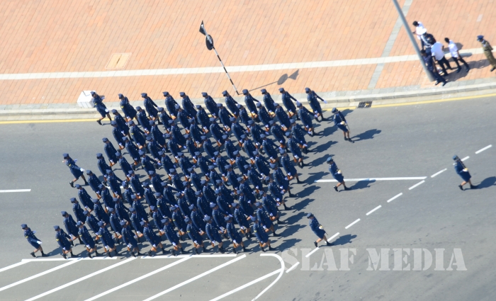 Sri Lanka Air Force Joins in the 68th Independence Day Celebrations