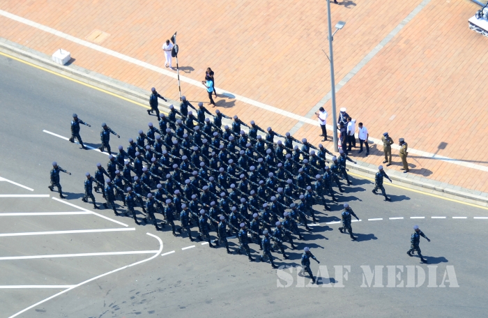 Sri Lanka Air Force Joins in the 68th Independence Day Celebrations