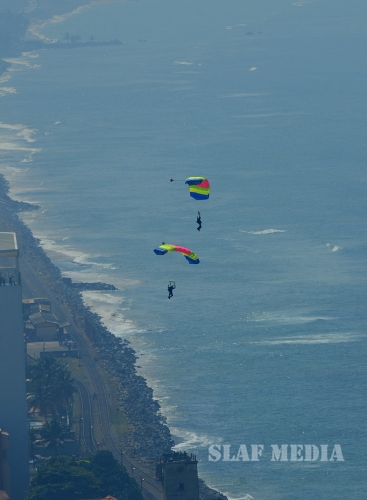 Sri Lanka Air Force Joins in the 68th Independence Day Celebrations