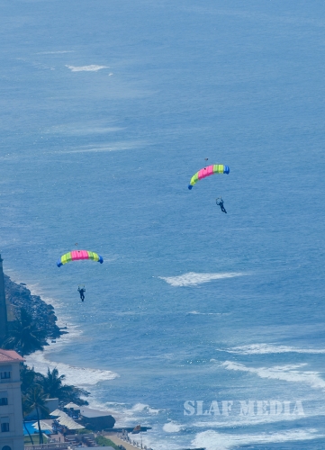 Sri Lanka Air Force Joins in the 68th Independence Day Celebrations