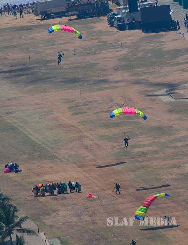 Sri Lanka Air Force Joins in the 68th Independence Day Celebrations