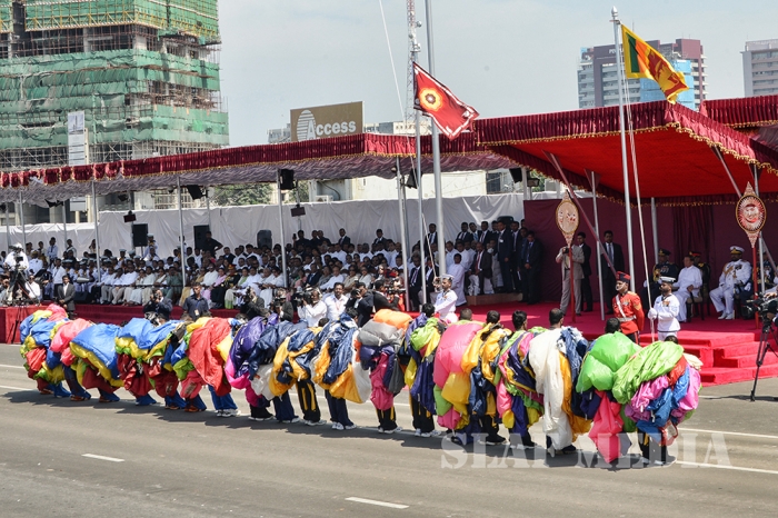 Sri Lanka Air Force Joins in the 68th Independence Day Celebrations