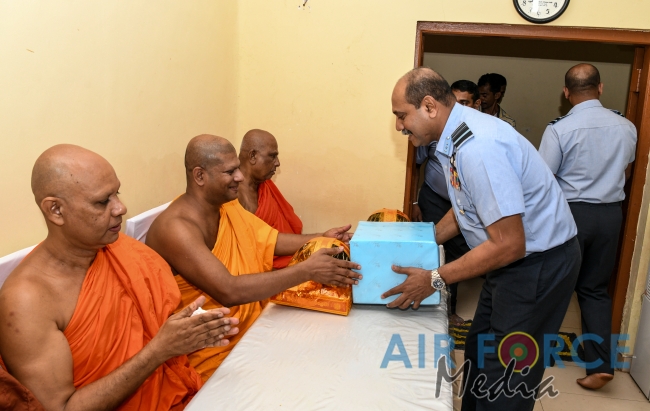 SLAF Seva Vanitha Unit celebrates International Women’s Day and 69th SLAF Anniversary with a Series of religious activities at