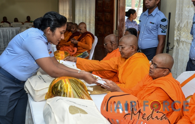 SLAF Seva Vanitha Unit celebrates International Women’s Day and 69th SLAF Anniversary with a Series of religious activities at