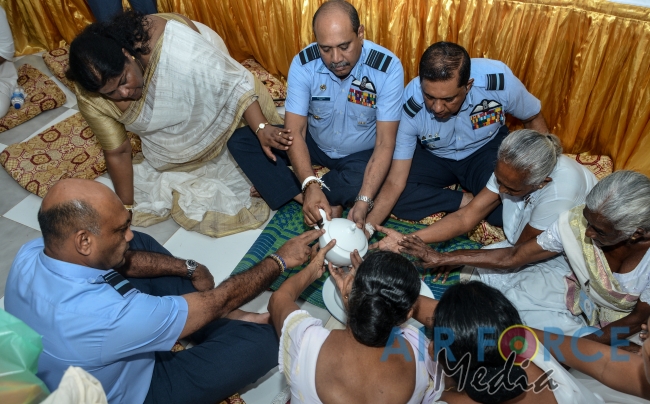 SLAF Seva Vanitha Unit celebrates International Women’s Day and 69th SLAF Anniversary with a Series of religious activities at