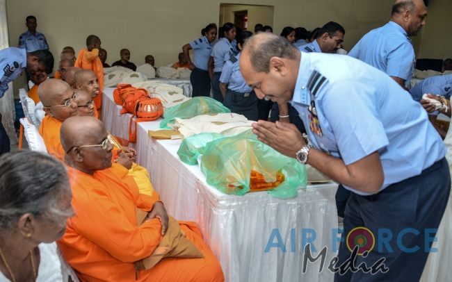 SLAF Seva Vanitha Unit celebrates International Women’s Day and 69th SLAF Anniversary with a Series of religious activities at