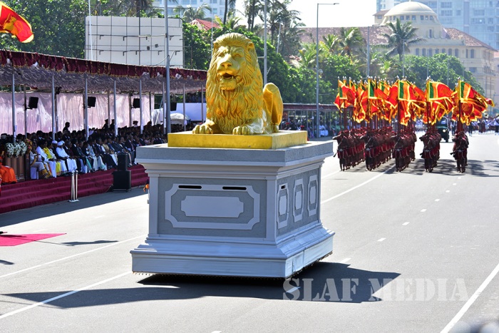 Sri Lanka Air Force Joins in the 69th Independence Day Celebrations
