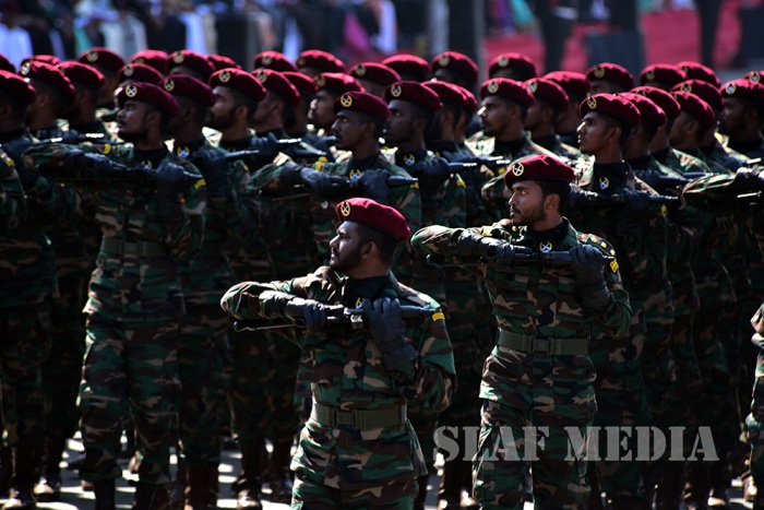 Sri Lanka Air Force Joins in the 69th Independence Day Celebrations