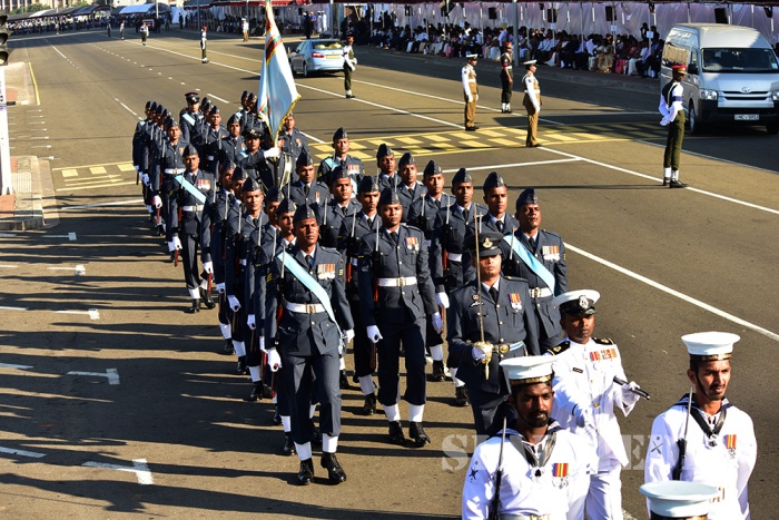 Sri Lanka Air Force Joins in the 69th Independence Day Celebrations
