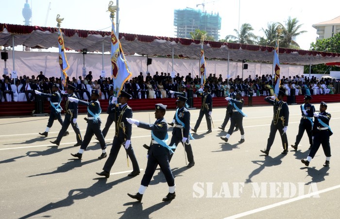 Sri Lanka Air Force Joins in the 69th Independence Day Celebrations