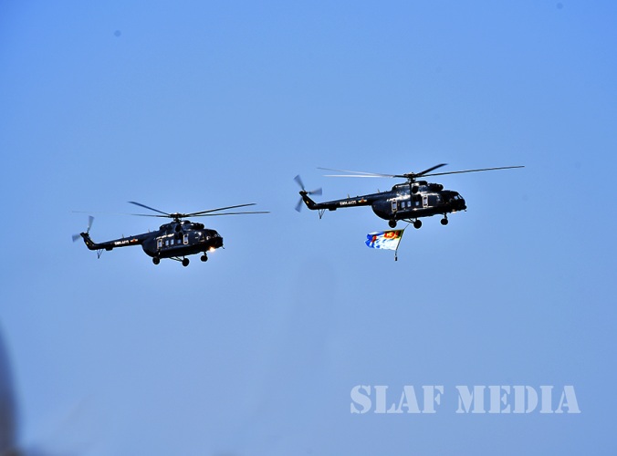 Sri Lanka Air Force Joins in the 69th Independence Day Celebrations
