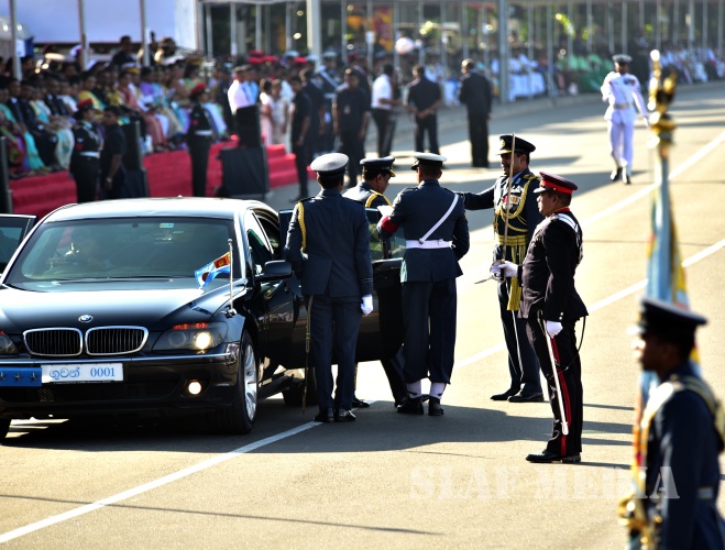Sri Lanka Air Force Joins in the 69th Independence Day Celebrations