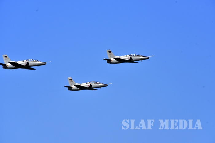 Sri Lanka Air Force Joins in the 69th Independence Day Celebrations