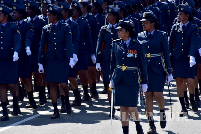 Sri Lanka Air Force Joins in the 69th Independence Day Celebrations