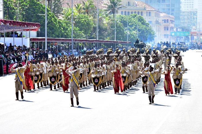 Sri Lanka Air Force Joins in the 69th Independence Day Celebrations