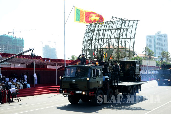 Sri Lanka Air Force Joins in the 69th Independence Day Celebrations