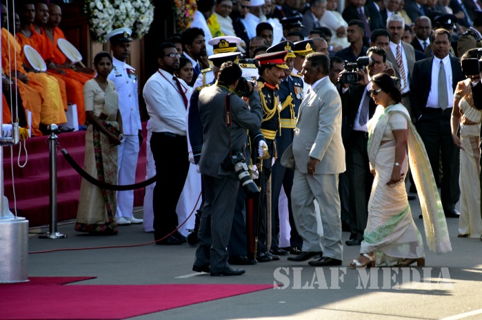 Sri Lanka Air Force Joins in the 69th Independence Day Celebrations