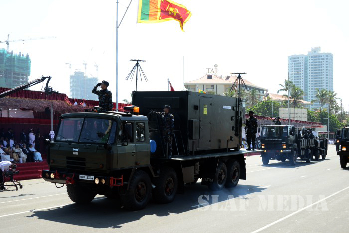 Sri Lanka Air Force Joins in the 69th Independence Day Celebrations