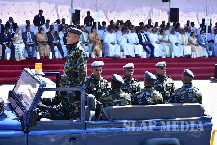 Sri Lanka Air Force Joins in the 69th Independence Day Celebrations