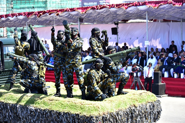 Sri Lanka Air Force Joins in the 69th Independence Day Celebrations