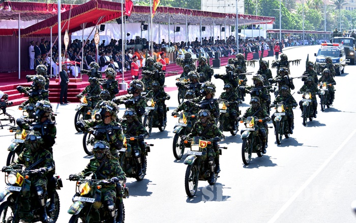 Sri Lanka Air Force Joins in the 69th Independence Day Celebrations