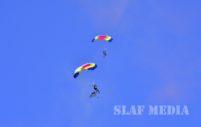 Sri Lanka Air Force Joins in the 69th Independence Day Celebrations