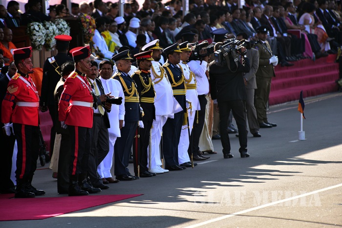 Sri Lanka Air Force Joins in the 69th Independence Day Celebrations