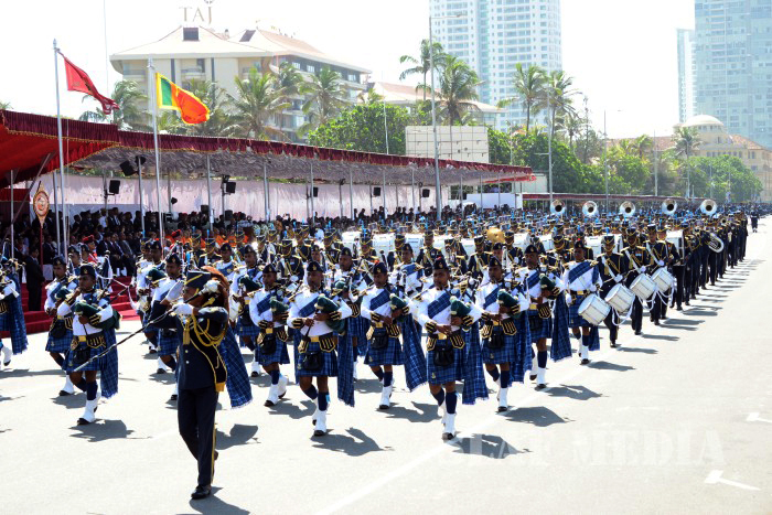 Sri Lanka Air Force Joins in the 69th Independence Day Celebrations